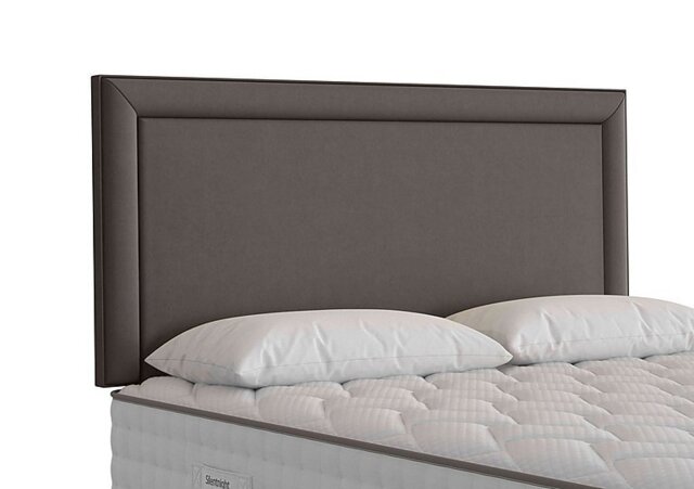 Silentnight - Fauna Strutted Headboard - King Size - Smooth Velvet Mink