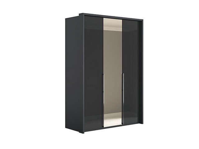 Wiemann - Pacifica 2 156cm 3 Door Bifold Wardrobe with 1 Mirror Door - Graphite