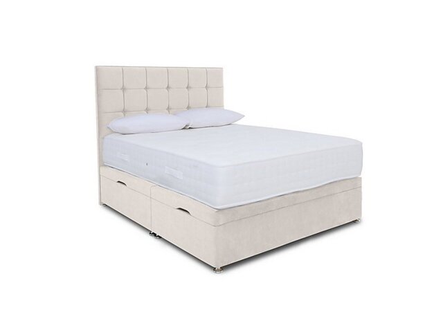 Sleep Story - Ortho 2000 Manual Side Ottoman Divan Set - King Size