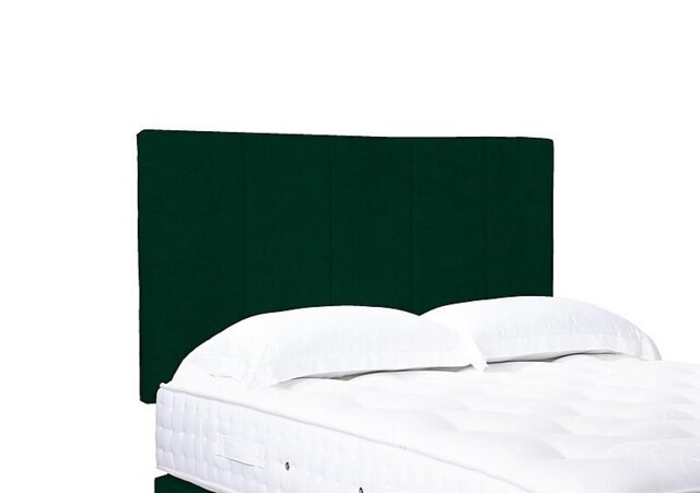 Artisan Collection Strata High Strutted Headboard - Single - Plush Emerald