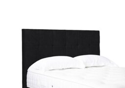 Artisan Collection Kaito Standard Floor Standing Headboard - King Size - Plush Ebony