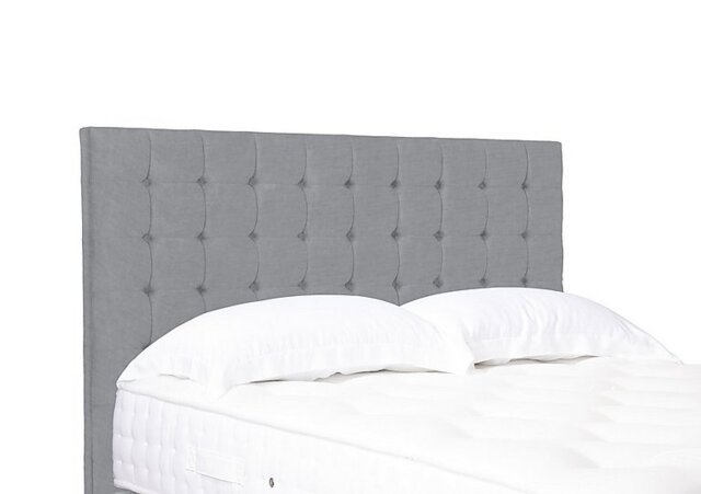 Artisan Collection Dot Standard Floor Standing Headboard - Super King - Aston Silver