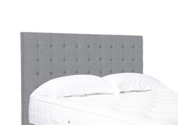 Artisan Collection Dot Standard Floor Standing Headboard - Super King - Aston Silver