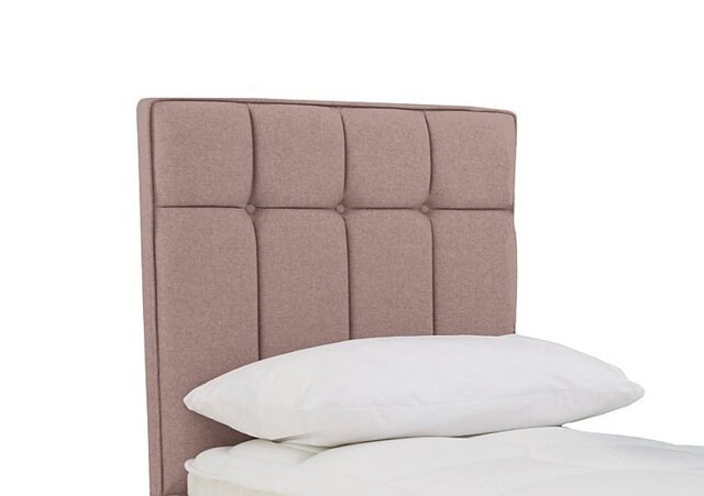 Sleepeezee - Beam Floor Standing Headboard - Single - Tweed Lilac