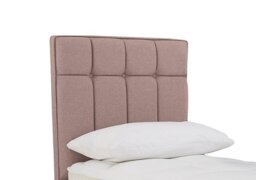 Sleepeezee - Beam Floor Standing Headboard - Single - Tweed Lilac