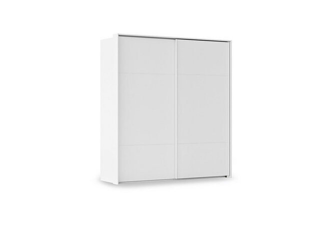 Rauch - Haven 210cm 2 Door Slider Wardrobe with Décor Doors - Alpine White