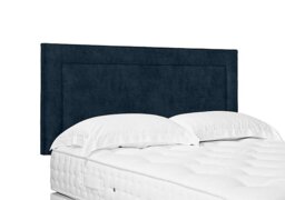 Artisan Collection Foley Standard Strutted Headboard - Super King - Granite Blue