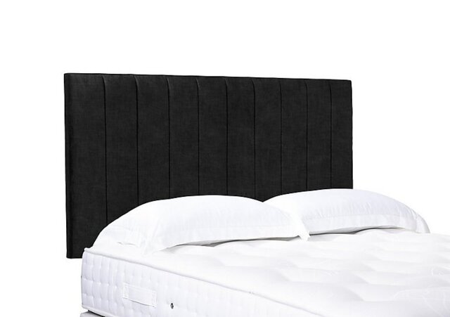 Artisan Collection Elyse High Strutted Headboard - Double - Smokey Quartz