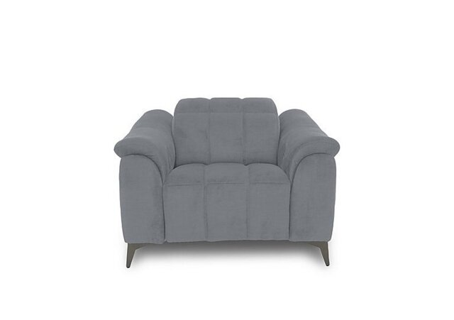 Angelo Fabric Chair - Velvet Grey