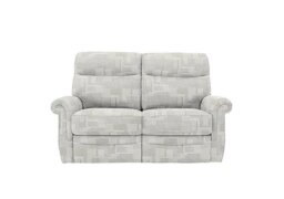 G Plan - Avon 2 Seater Fabric Manual Recliner Sofa - Lydia Blush