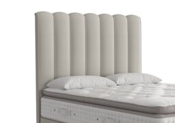 Vispring - Highclere Floor Standing Headboard - Double - Gem Silver