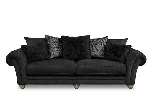 Ideal Home - Cotswold 4 Seater Split Frame Scatter Back Sofa