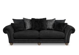 Ideal Home - Cotswold 4 Seater Split Frame Scatter Back Sofa
