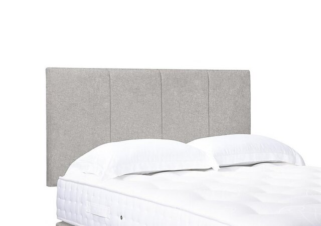 Artisan Collection Linear Standard Strutted Headboard - King Size - Tweed Stone