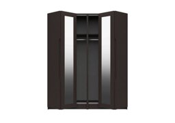 London Bedrooms - St Pancras 4 Door Bifold Wardrobe - Graphite