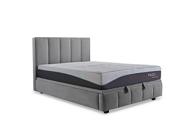 Telosa Electric End Lift Ottoman Bed Frame - Double - Bedroom Furniture - In Time for Christmas