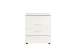 Wiemann - Oxford 4 Drawer Wide Chest - White