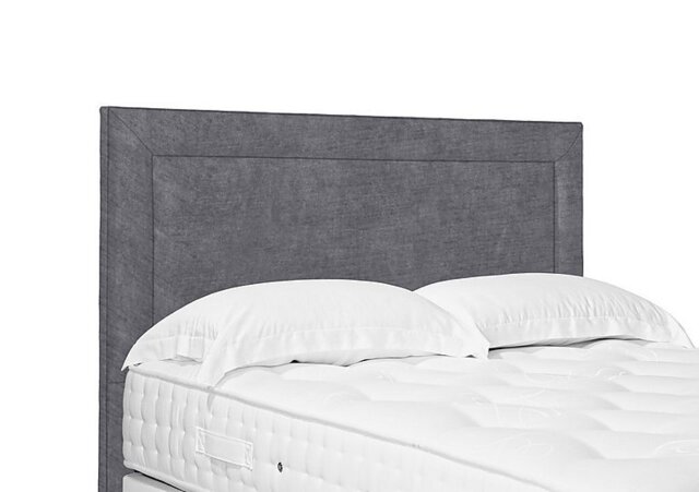 Artisan Collection Foley Standard Floor Standing Headboard - Small Double - Aston Steel