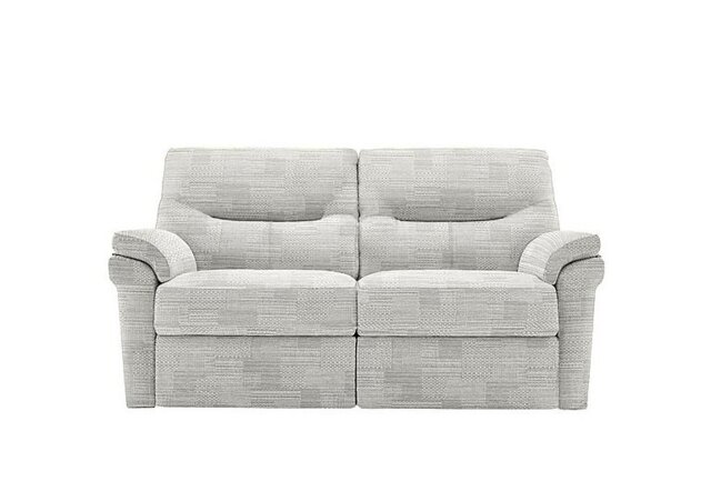 G Plan - Seattle 2 Seater Fabric Sofa - No Recliner - Lydia Blush