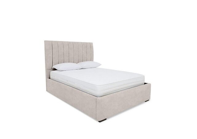 Sleep Story - Dickens Electric Ottoman Bed Frame - Double - Lace Ivory