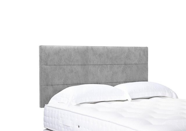 Artisan Collection Natsu Standard Strutted Headboard - Super King - Dapple Sterling