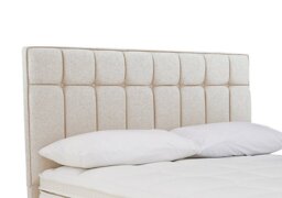 Sleepeezee - Beam Floor Standing Headboard - King Size - Tweed Cream