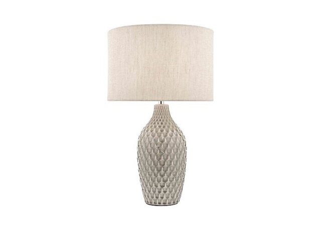 Laura Ashley - Heathfield Grey Table Lamp