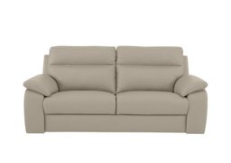 Nicoletti - Pepino 3 Seater Leather Sofa - Torello Tortora