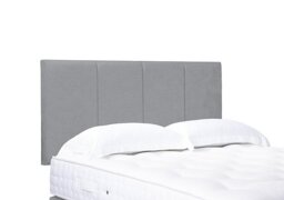 Artisan Collection Linear Standard Strutted Headboard - Super King - Aston Silver