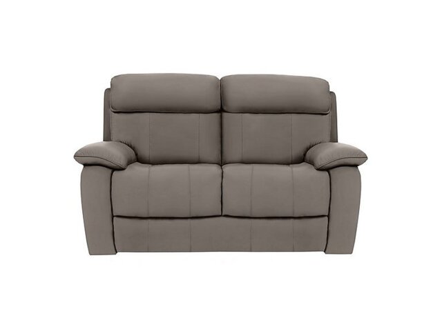 World of Leather - Moreno 2 Seater Leather Sofa - Elephant