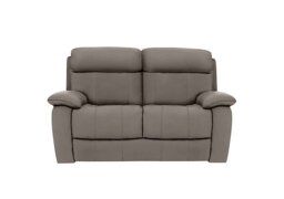 World of Leather - Moreno 2 Seater Leather Sofa - Elephant