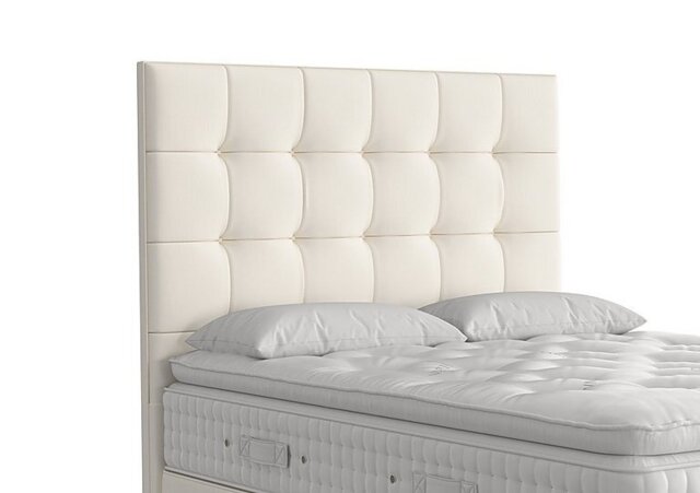 Vispring - Langdon Floor Standing Headboard - King Size - Gem Cream