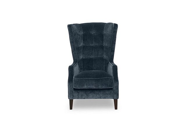 Garland Plain Accent Chair - Anthracite