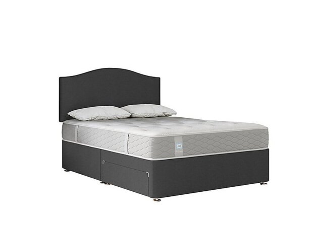Sealy - Mellbreak Soft Divan Set - Super King - Tweed Sable