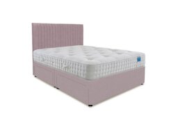 Sleep Story - Ortho 2000 Divan Set With 4 Drawer Storage - King Size - Plush Lilac