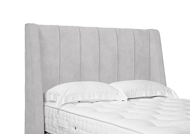 Artisan Collection Alden High Floor Standing Headboard - Super King - Queens Pebble
