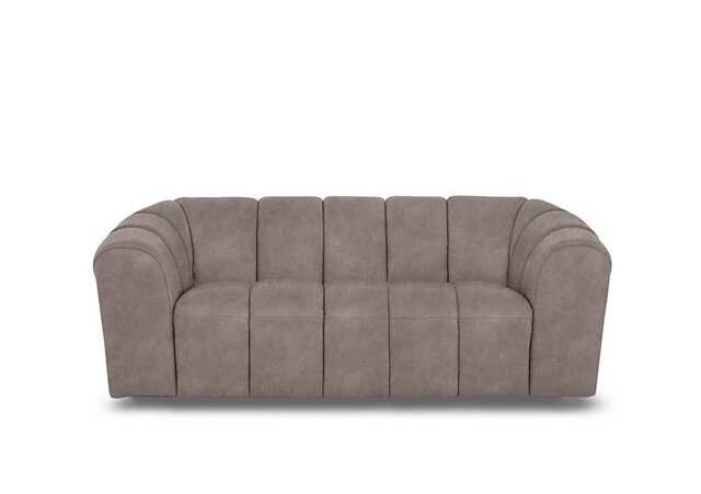 Rhianna Large 2 Seater Fabric Sofa - Marble Charcoal Grey