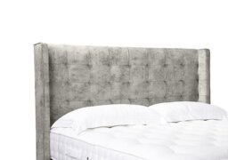 Artisan Collection Onyx High Floor Standing Headboard - Single - Daytona Stone