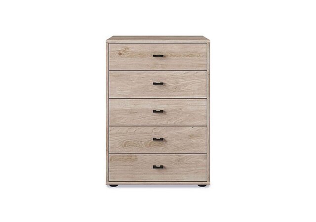 Wiemann - Dallas 60cm 5 Drawer Chest - Holm Oak