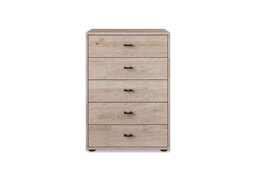 Wiemann - Dallas 60cm 5 Drawer Chest - Holm Oak