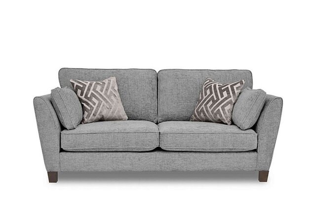 Tabitha 3 Seater Sofa - Silver