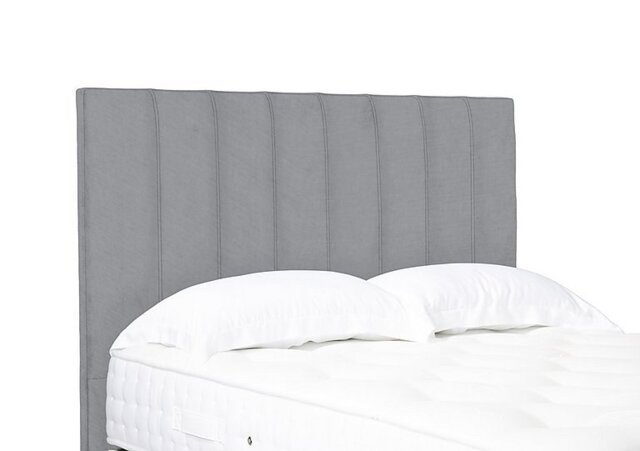 Artisan Collection Axel High Floor Standing Headboard - King Size - Aston Silver