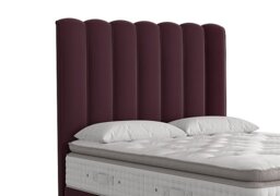 Vispring - Highclere Floor Standing Headboard - Small Double - Aubergine