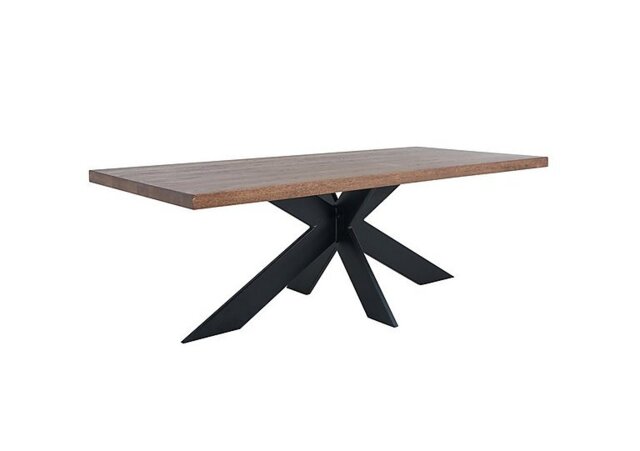 Bodahl - Terra Straight Edge Dining Table with Star Base - 200-cm - Desert