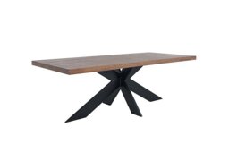 Bodahl - Terra Straight Edge Dining Table with Star Base - 200-cm - Desert