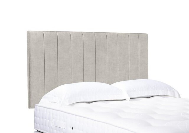 Artisan Collection Elyse High Strutted Headboard - Small Double - Lace Ivory