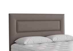 Vispring - Enyo Floor Standing Headboard - Super King - Canvas Coffee
