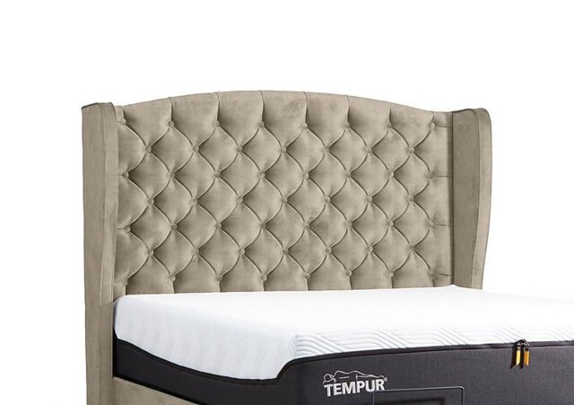 TEMPUR - Suffolk Woodbridge Floor Standing Headboard - King Size