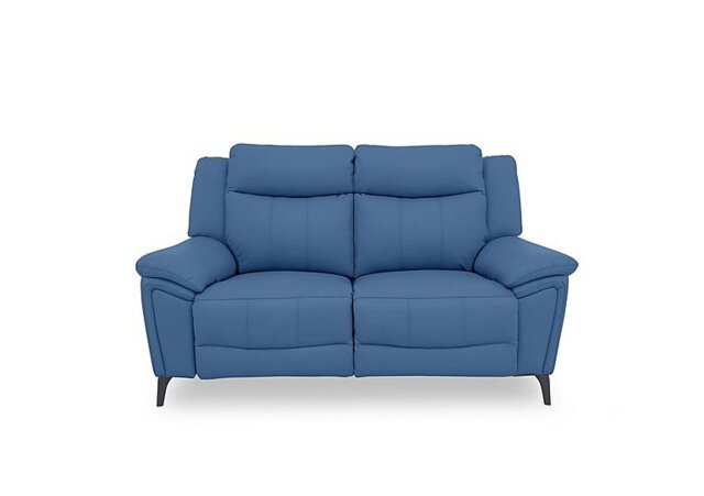 Panache Leather 2 Seater Power Recliner Sofa with Power Headrests - Aegean Cat - Sofas and Armchairs - In Time for Christmas