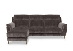 Eclipse Fabric 3 Seater Left Hand Facing Chaise End Sofa